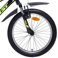 Велосипед Aist Pirate 20" 20" Сталь/ Черный Зелёный photo 5