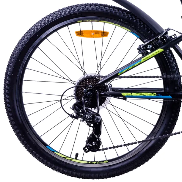 Bicicletă Aist Rocky Junior 24" 24" Oțel/ Black Green photo 3