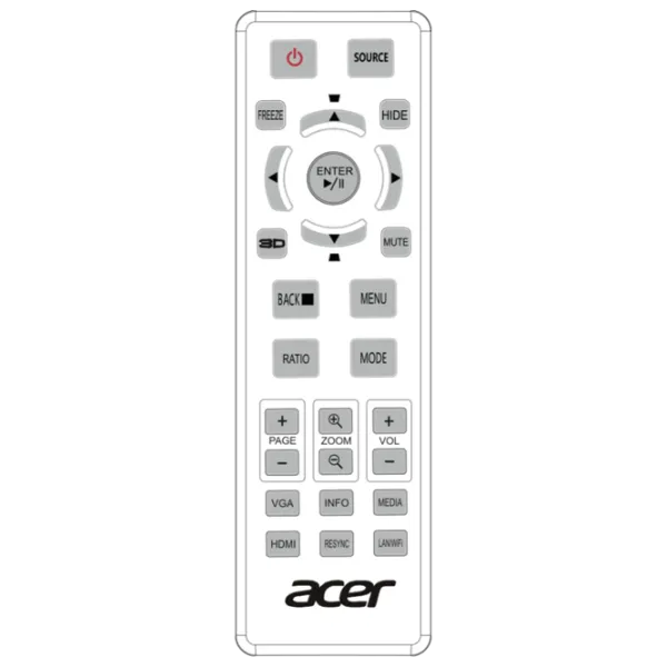Proiector Acer X1225i Pentru birou/ White photo 4