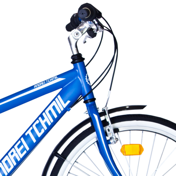 Велосипед Andrei Tchmil Elf 24" 17" Сталь/ Aqua Белый photo 5 Велосипед Andrei Tchmil Elf 24" 17" Сталь/ Aqua Белый photo 5