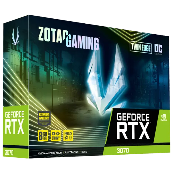 Видеокарта Zotac GeForce RTX 3070 Twin Edge OC PCI Express x16 4.0 / 8 ГБ photo 6
