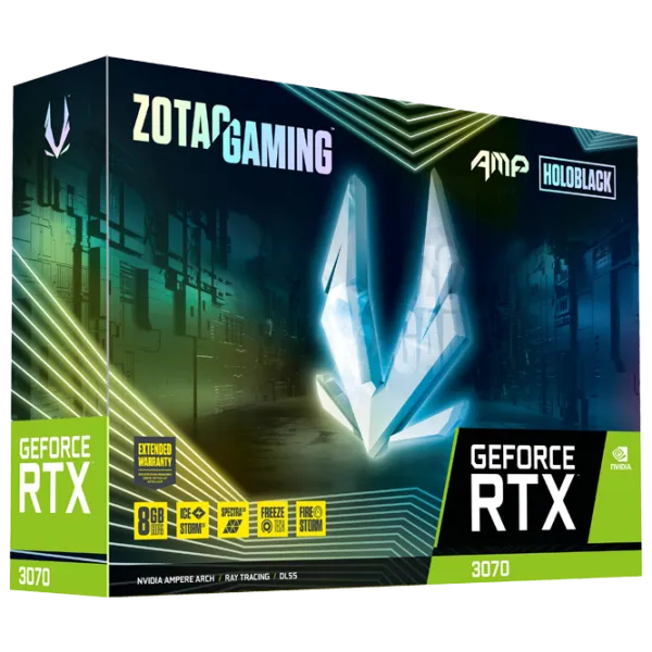 Placă video Zotac GeForce RTX 3070 AMP Holo PCI Express x16 4.0 / 8 GB photo 6