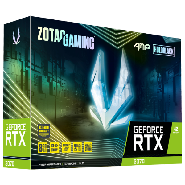 Placă video Zotac GeForce RTX 3070 AMP Holo PCI Express x16 4.0 / 8 GB photo 6