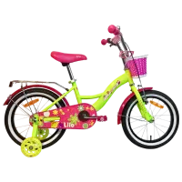 Велосипед Aist Aist Lilo 16 16" 16" Сталь/ Красный Фиолетовый photo 2
