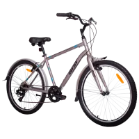 Bicicletă Aist Cruiser 26" 21" Aluminiu/ Silver Black photo 2