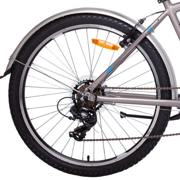 Bicicletă Aist Cruiser 26" 21" Aluminiu/ Silver Black photo 4