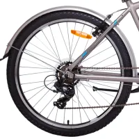 Bicicletă Aist Cruiser 26" 21" Aluminiu/ Silver Black photo 4