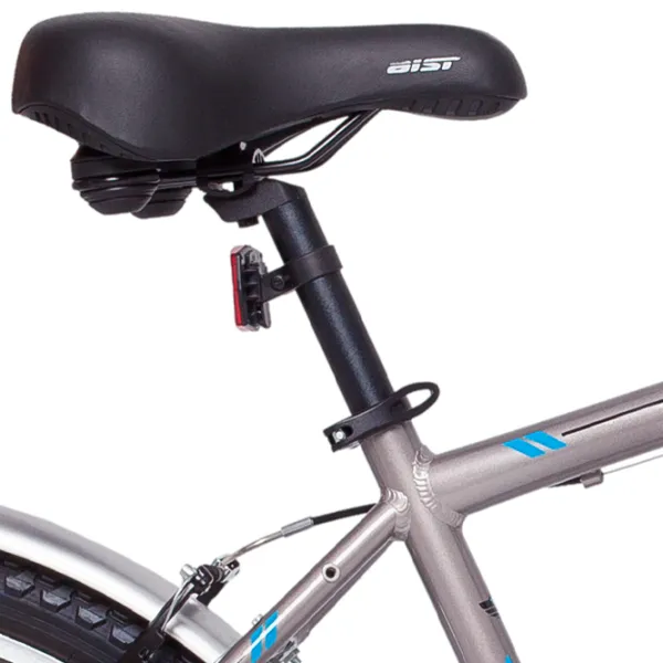 Bicicletă Aist Cruiser 26" 21" Aluminiu/ Silver Black photo 5