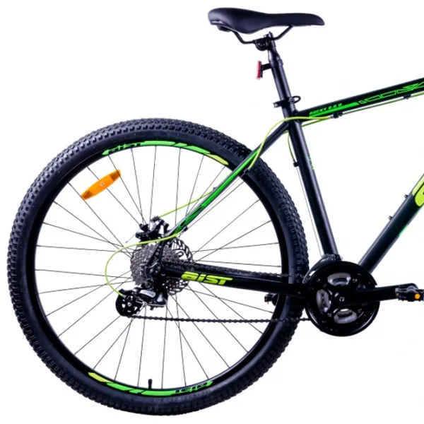 Велосипед Aist Rocky 29" 21.5" Алюминий/ Черный Зелёный photo 2 Велосипед Aist Rocky 29" 21.5" Алюминий/ Черный Зелёный photo 2