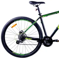 Велосипед Aist Rocky 29" 21.5" Алюминий/ Черный Зелёный photo 2