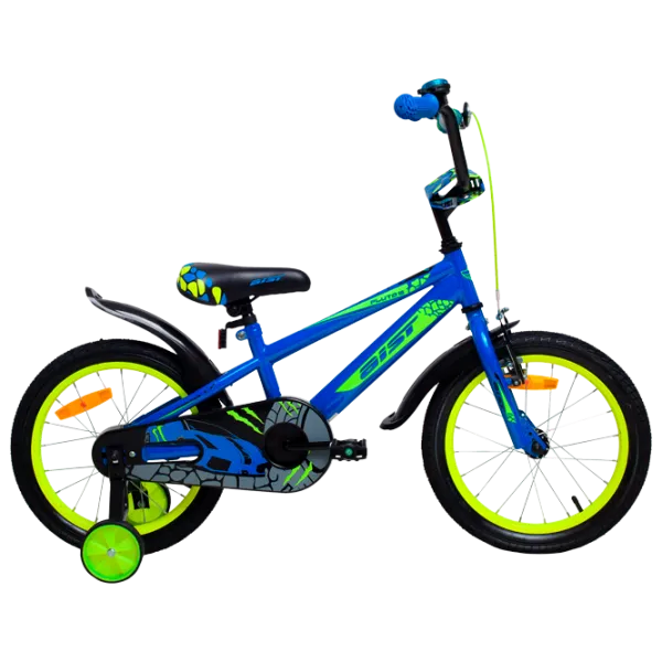 Bicicletă Aist Pluto 16 16 16" 16" Oțel/ Black Blue photo 2