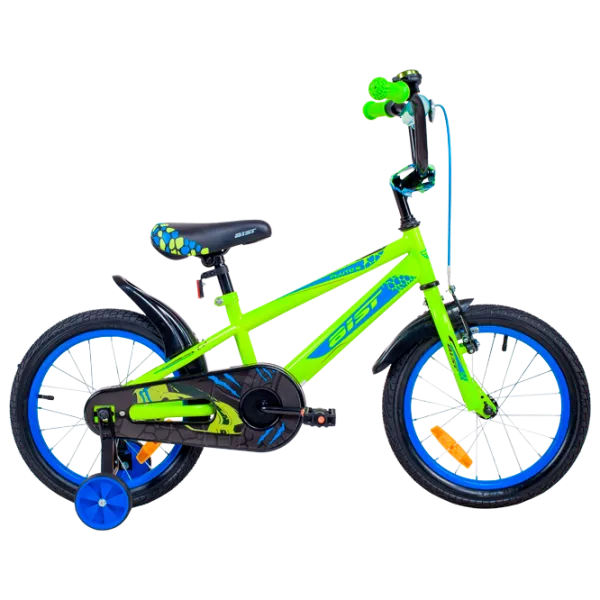 Bicicletă Aist Pluto 16 16 16" 16" Oțel/ Black Blue photo 3