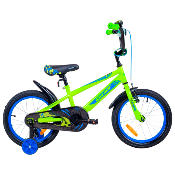 Bicicletă Aist Pluto 16 16 16" 16" Oțel/ Black Blue photo 3