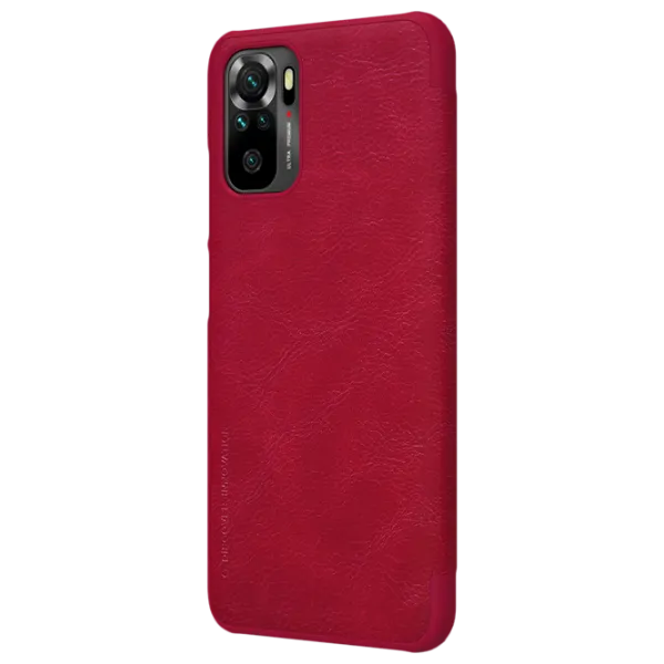 Чехол для смартфона Xiaomi Redmi Note 10/ Note 10s Nillkin/ Flip Cover/ Кожа/ Красный photo 2 Чехол для смартфона Xiaomi Redmi Note 10/ Note 10s Nillkin/ Flip Cover/ Кожа/ Красный photo 2