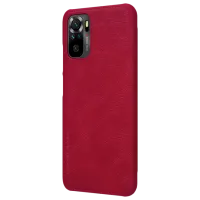 Чехол для смартфона Xiaomi Redmi Note 10/ Note 10s Nillkin/ Flip Cover/ Кожа/ Красный photo 2
