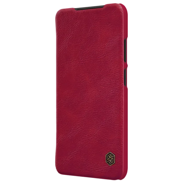 Чехол для смартфона Xiaomi Redmi Note 10/ Note 10s Nillkin/ Flip Cover/ Кожа/ Красный photo 3 Чехол для смартфона Xiaomi Redmi Note 10/ Note 10s Nillkin/ Flip Cover/ Кожа/ Красный photo 3