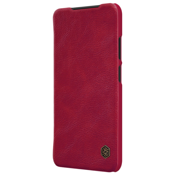 Чехол для смартфона Xiaomi Redmi Note 10/ Note 10s Nillkin/ Flip Cover/ Кожа/ Красный photo 3 Чехол для смартфона Xiaomi Redmi Note 10/ Note 10s Nillkin/ Flip Cover/ Кожа/ Красный photo 3