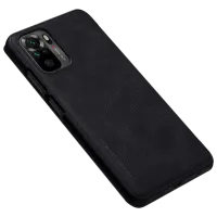 Чехол для смартфона Xiaomi Redmi Note 10/ Note 10s Nillkin/ Flip Cover/ Кожа/ Черный photo 5