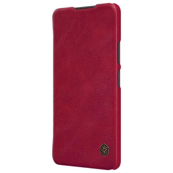 Husă pentru smartphone Xiaomi Redmi Note 10 Pro Nillkin/ Flip Cover/ Piele/ Red photo 4