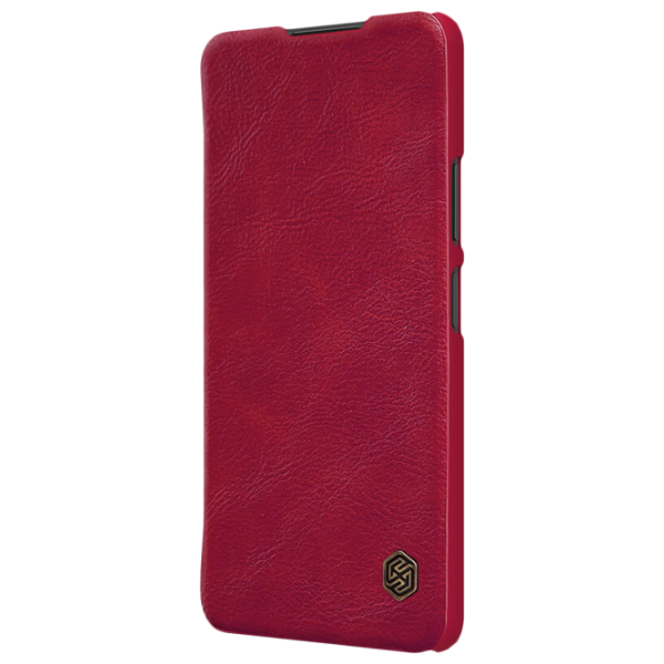 Husă pentru smartphone Xiaomi Redmi Note 10 Pro Nillkin/ Flip Cover/ Piele/ Red photo 4