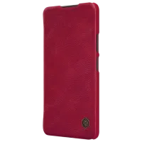 Husă pentru smartphone Xiaomi Redmi Note 10 Pro Nillkin/ Flip Cover/ Piele/ Red photo 4
