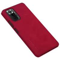 Husă pentru smartphone Xiaomi Redmi Note 10 Pro Nillkin/ Flip Cover/ Piele/ Red photo 5