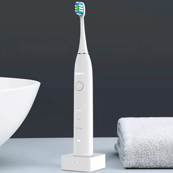Periuță de dinți electrică Aquapick AQ-120 Ultrasunete/ White photo 5
