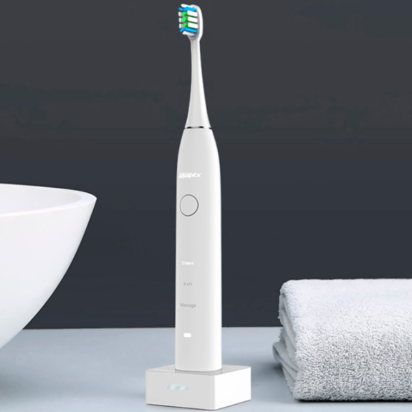Periuță de dinți electrică Aquapick AQ-120 Ultrasunete/ White photo 5
