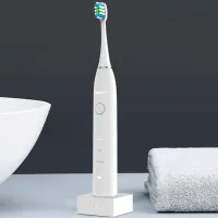 Periuță de dinți electrică Aquapick AQ-120 Ultrasunete/ White photo 5