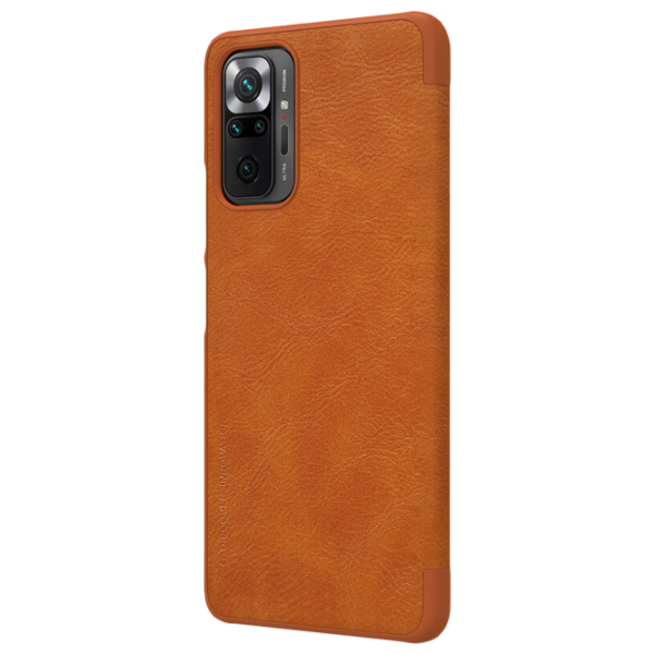 Husă pentru smartphone Xiaomi Redmi Note 10 Pro Nillkin/ Flip Cover/ Piele/ Brown photo 3 Husă pentru smartphone Xiaomi Redmi Note 10 Pro Nillkin/ Flip Cover/ Piele/ Brown photo 3