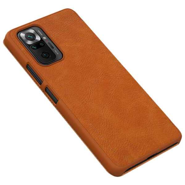Husă pentru smartphone Xiaomi Redmi Note 10 Pro Nillkin/ Flip Cover/ Piele/ Brown photo 5 Husă pentru smartphone Xiaomi Redmi Note 10 Pro Nillkin/ Flip Cover/ Piele/ Brown photo 5