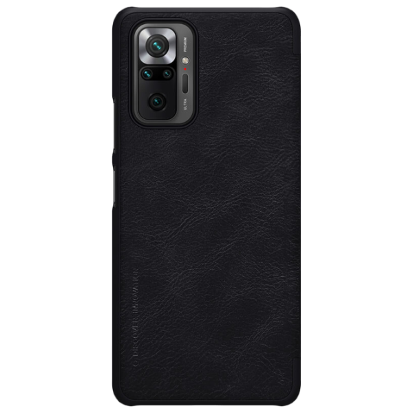 Husă pentru smartphone Xiaomi Redmi Note 10 Pro Nillkin/ Flip Cover/ Piele/ Black photo 2 Husă pentru smartphone Xiaomi Redmi Note 10 Pro Nillkin/ Flip Cover/ Piele/ Black photo 2