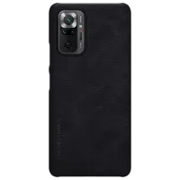 Husă pentru smartphone Xiaomi Redmi Note 10 Pro Nillkin/ Flip Cover/ Piele/ Black photo 2
