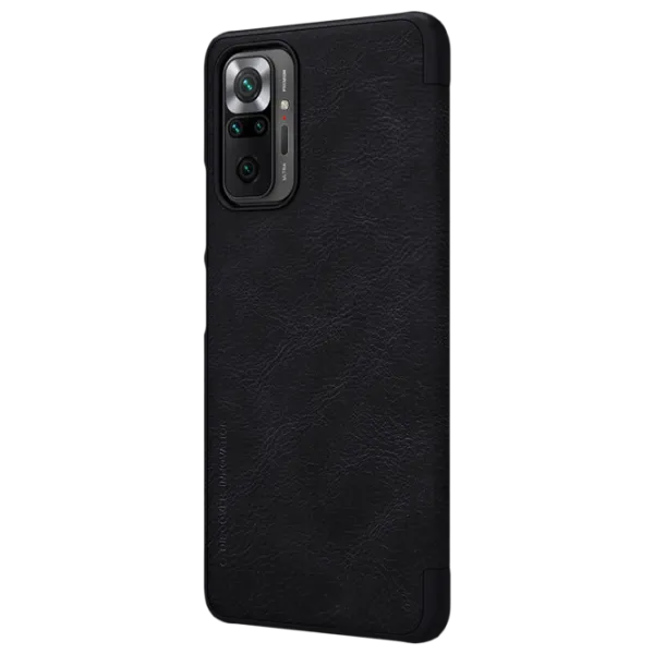 Husă pentru smartphone Xiaomi Redmi Note 10 Pro Nillkin/ Flip Cover/ Piele/ Black photo 3 Husă pentru smartphone Xiaomi Redmi Note 10 Pro Nillkin/ Flip Cover/ Piele/ Black photo 3