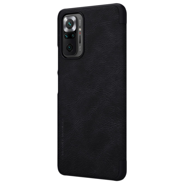 Husă pentru smartphone Xiaomi Redmi Note 10 Pro Nillkin/ Flip Cover/ Piele/ Black photo 3 Husă pentru smartphone Xiaomi Redmi Note 10 Pro Nillkin/ Flip Cover/ Piele/ Black photo 3