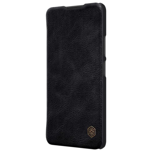 Husă pentru smartphone Xiaomi Redmi Note 10 Pro Nillkin/ Flip Cover/ Piele/ Black photo 4 Husă pentru smartphone Xiaomi Redmi Note 10 Pro Nillkin/ Flip Cover/ Piele/ Black photo 4