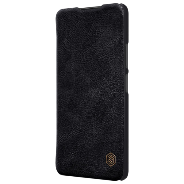 Husă pentru smartphone Xiaomi Redmi Note 10 Pro Nillkin/ Flip Cover/ Piele/ Black photo 4 Husă pentru smartphone Xiaomi Redmi Note 10 Pro Nillkin/ Flip Cover/ Piele/ Black photo 4