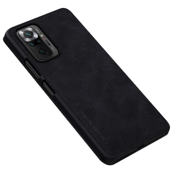 Husă pentru smartphone Xiaomi Redmi Note 10 Pro Nillkin/ Flip Cover/ Piele/ Black photo 5 Husă pentru smartphone Xiaomi Redmi Note 10 Pro Nillkin/ Flip Cover/ Piele/ Black photo 5
