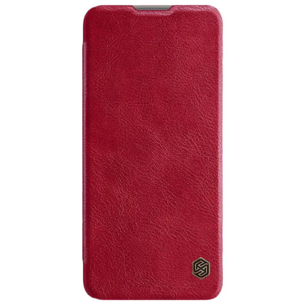 Husă pentru smartphone Xiaomi Mi 11 Lite Nillkin/ Flip Cover/ Piele/ Red photo 2