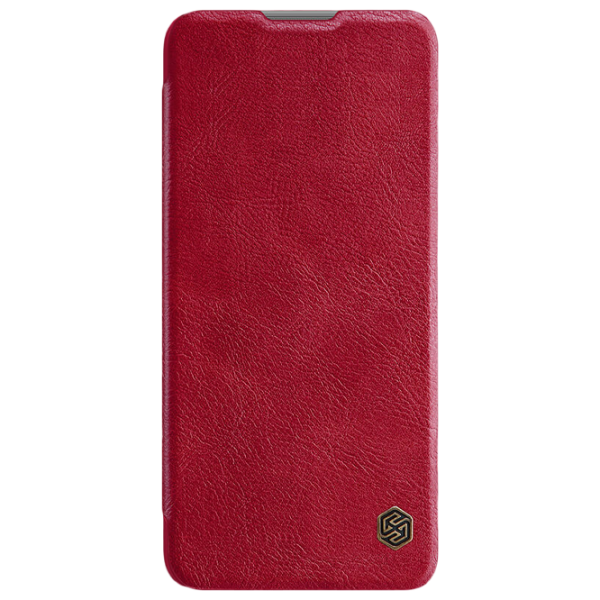 Husă pentru smartphone Xiaomi Mi 11 Lite Nillkin/ Flip Cover/ Piele/ Red photo 2