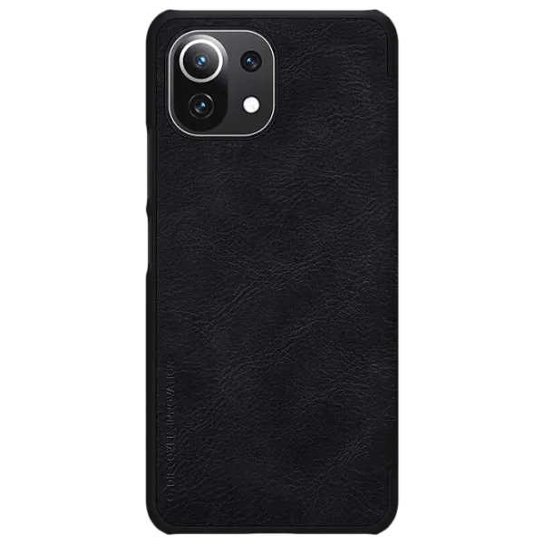 Husă pentru smartphone Xiaomi Mi 11 Lite Nillkin/ Flip Cover/ Piele/ Black photo 2