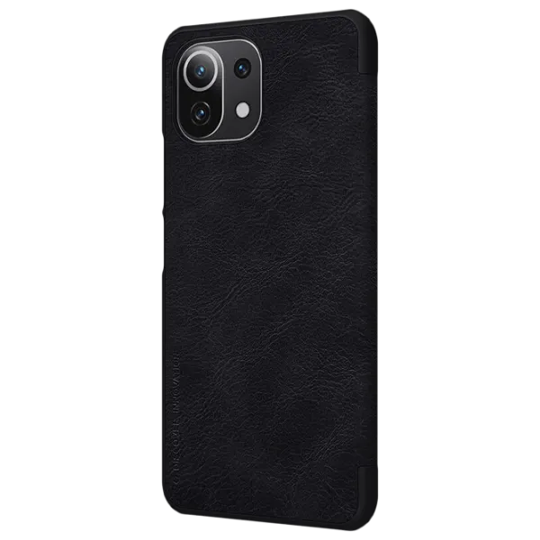 Husă pentru smartphone Xiaomi Mi 11 Lite Nillkin/ Flip Cover/ Piele/ Black photo 3