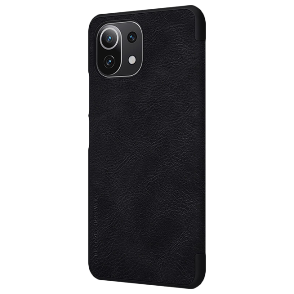 Husă pentru smartphone Xiaomi Mi 11 Lite Nillkin/ Flip Cover/ Piele/ Black photo 3