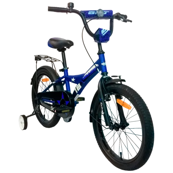 Bicicletă Aist Stitch 18 18 18" 18" Oțel/ Orange Black photo 3