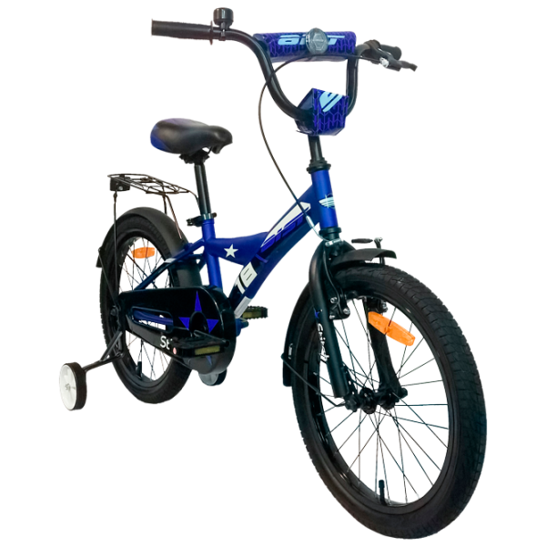 Bicicletă Aist Stitch 18 18 18" 18" Oțel/ Orange Black photo 3