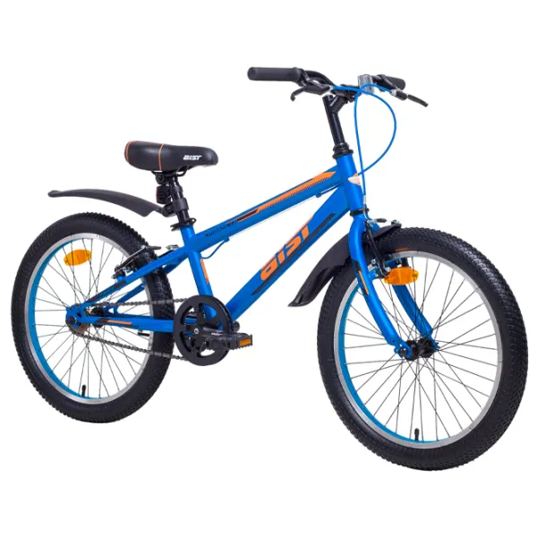 Bicicletă Aist Pirate 20" 20" Oțel/ Blue Orange photo 2