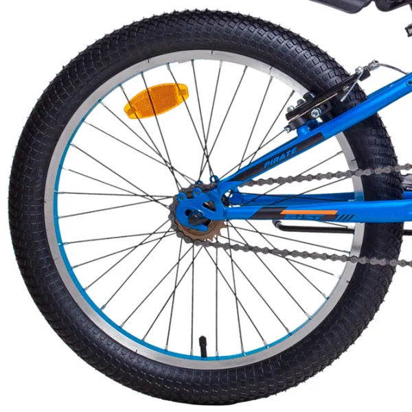 Bicicletă Aist Pirate 20" 20" Oțel/ Blue Orange photo 3