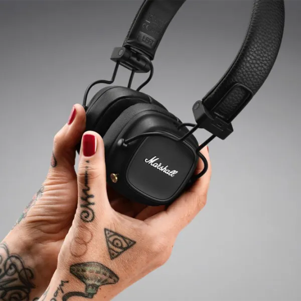Наушники Marshall Major IV Черный Беспроводные/ Персональный photo 4