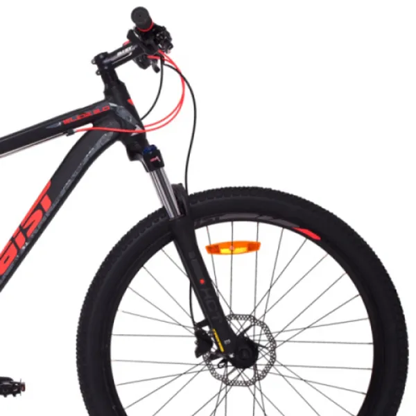 Bicicletă Aist Slide 27.5" 27.5" Aluminiu/ Black Red photo 4