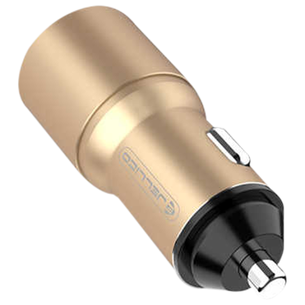 Încărcător auto Jellico MQC-41 2 x USB/ Gold photo 2
